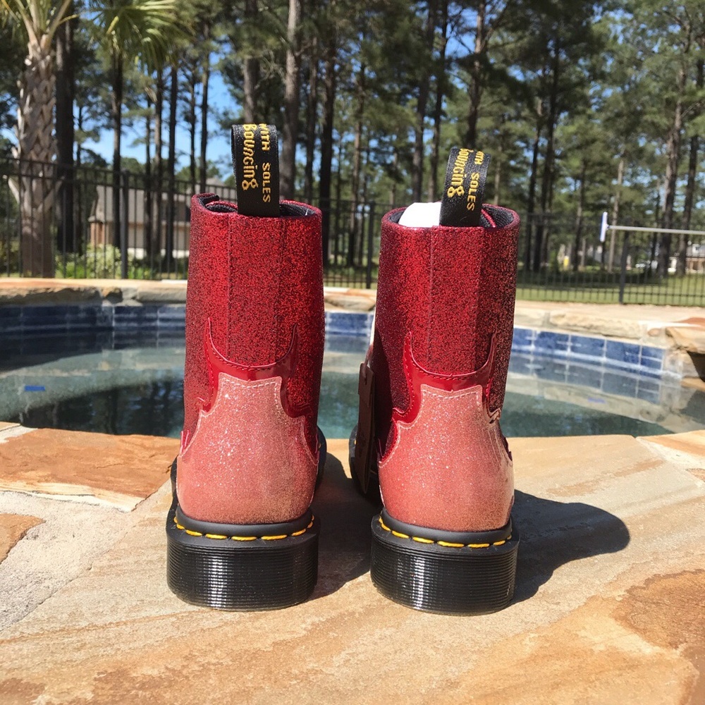 DR. MARTENS GLITTER FLAME - Picture 3 of 4